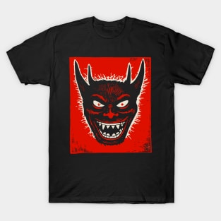 Lino Cut Devil T-Shirt